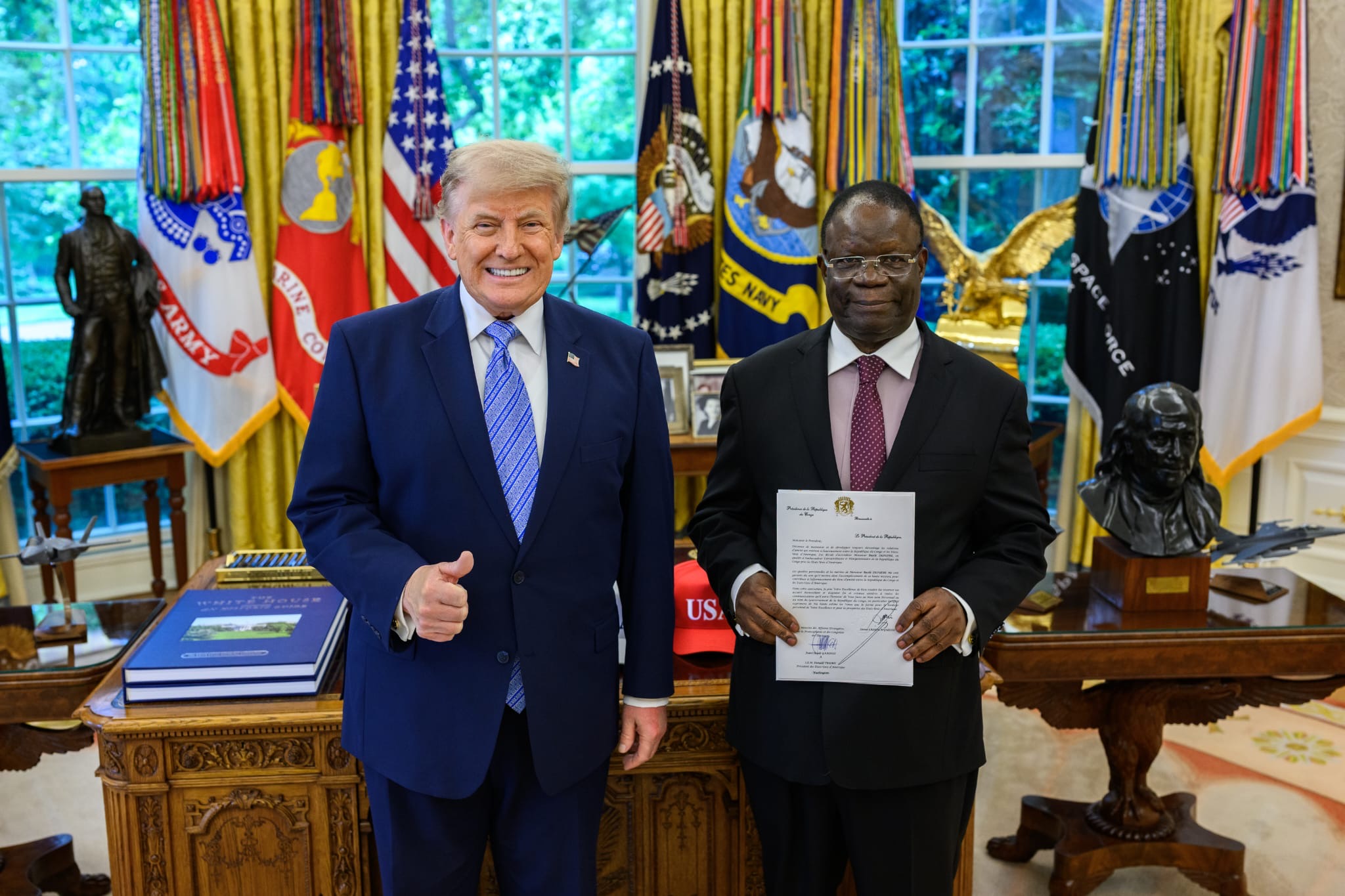 His Excellency Basile Ikouébé