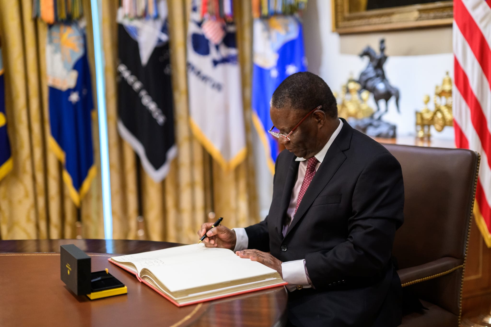 His Excellency Basile Ikouébé 